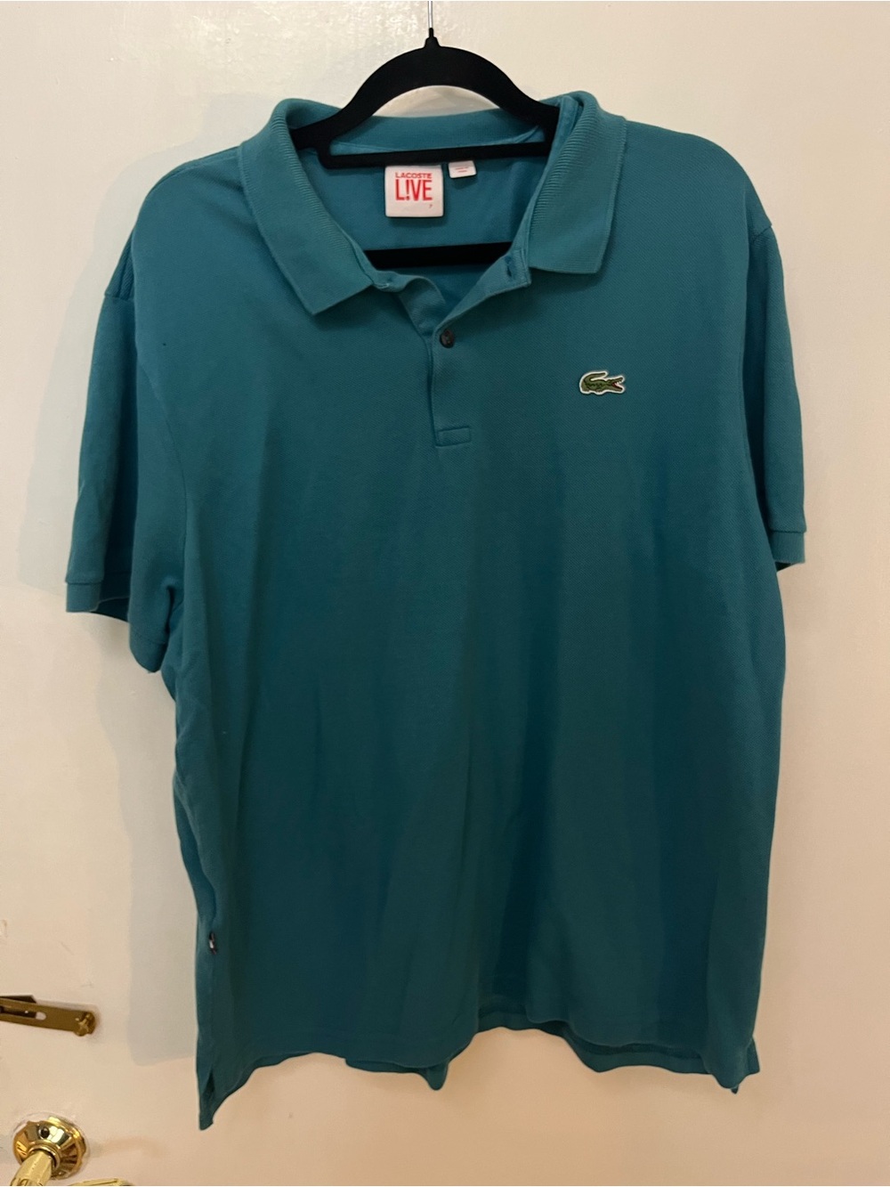 Lacoste Live Men's Teal Green Polo Shirt